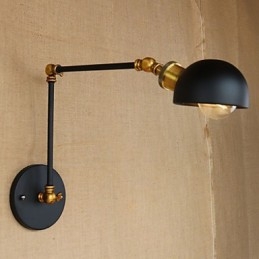 Retro Nostalgi Amerikansk Kreativ Industriell Vindgang Restaurant Bar Lang Vegg