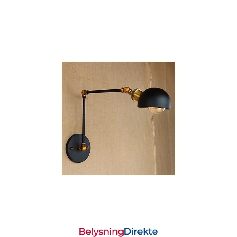 Retro Nostalgi Amerikansk Kreativ Industriell Vindgang Restaurant Bar Lang Vegg