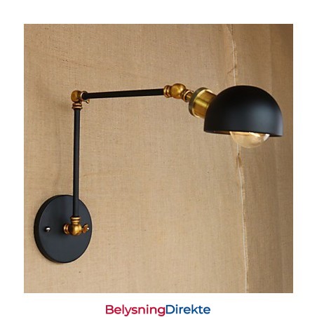 Retro Nostalgi Amerikansk Kreativ Industriell Vindgang Restaurant Bar Lang Vegg