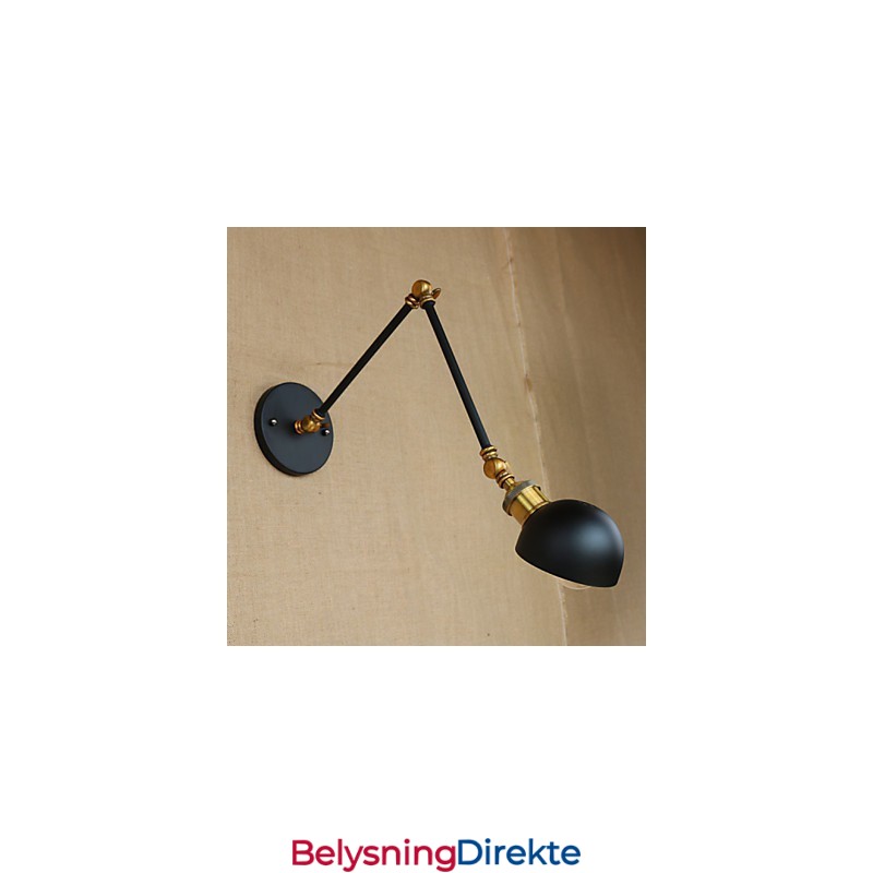 Retro Nostalgi Amerikansk Kreativ Industriell Vindgang Restaurant Bar Lang Vegg