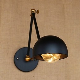 Retro Nostalgi Amerikansk Kreativ Industriell Vindgang Restaurant Bar Lang Vegg