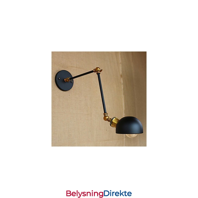 Retro Nostalgi Amerikansk Kreativ Industriell Vindgang Restaurant Bar Lang Vegg