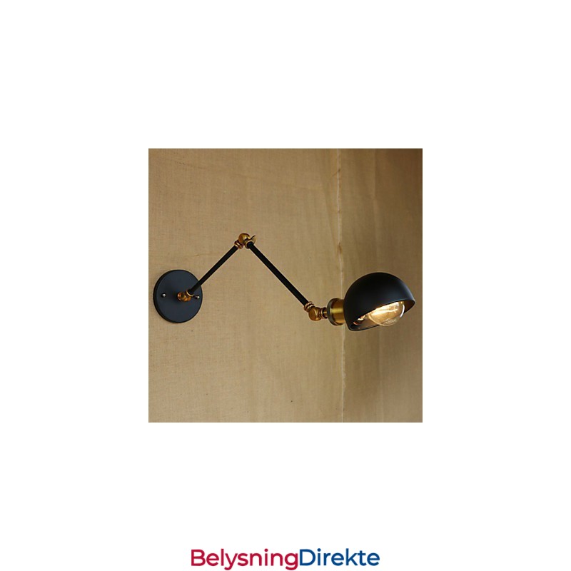 Retro Nostalgi Amerikansk Kreativ Industriell Vindgang Restaurant Bar Lang Vegg