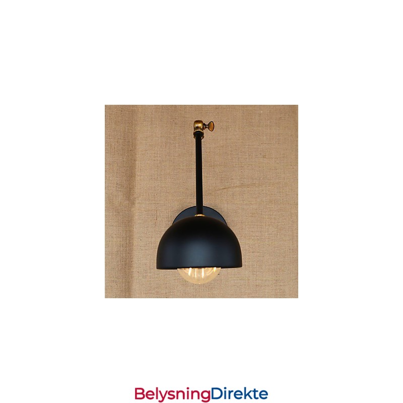 Retro Nostalgi Amerikansk Kreativ Industriell Vindgang Restaurant Bar Lang Vegg