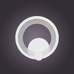 Vegglampe Moderne Ring Samtids Metall Akryl 90 240V