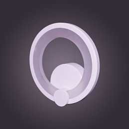 Vegglampe Moderne Ring Samtids Metall Akryl 90 240V