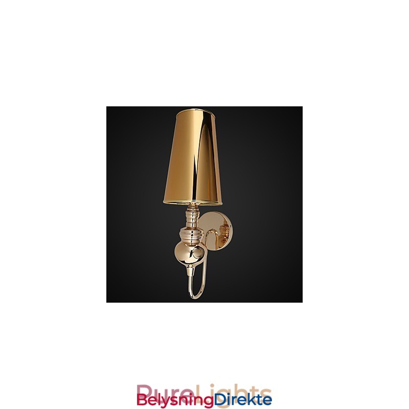 Vegglampetter Moderne Samtids Metall