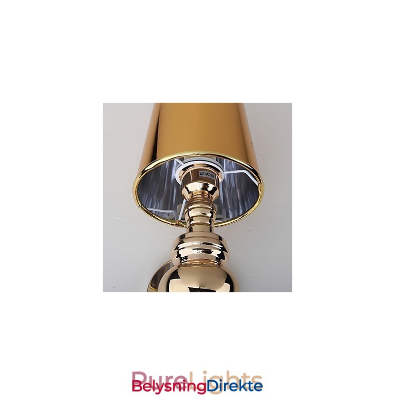 Vegglampetter Moderne Samtids Metall