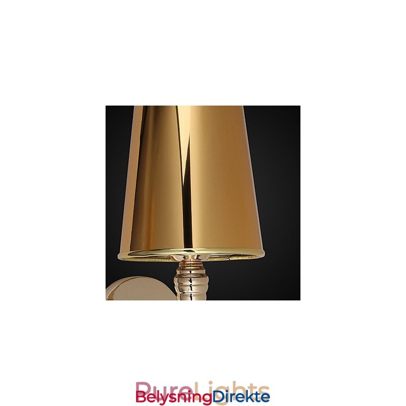 Vegglampetter Moderne Samtids Metall