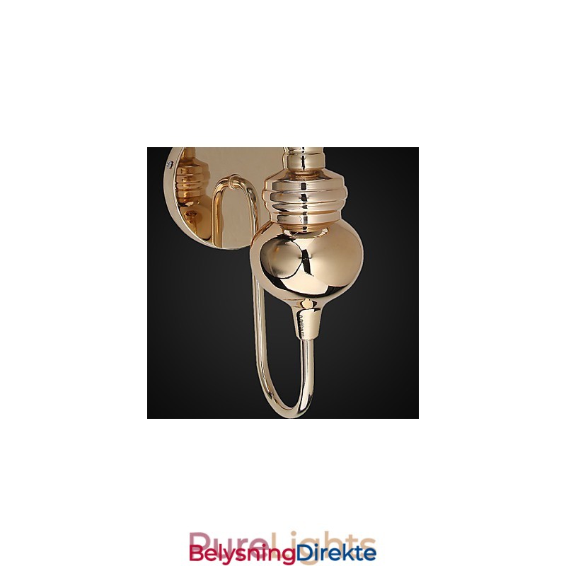 Vegglampetter Moderne Samtids Metall