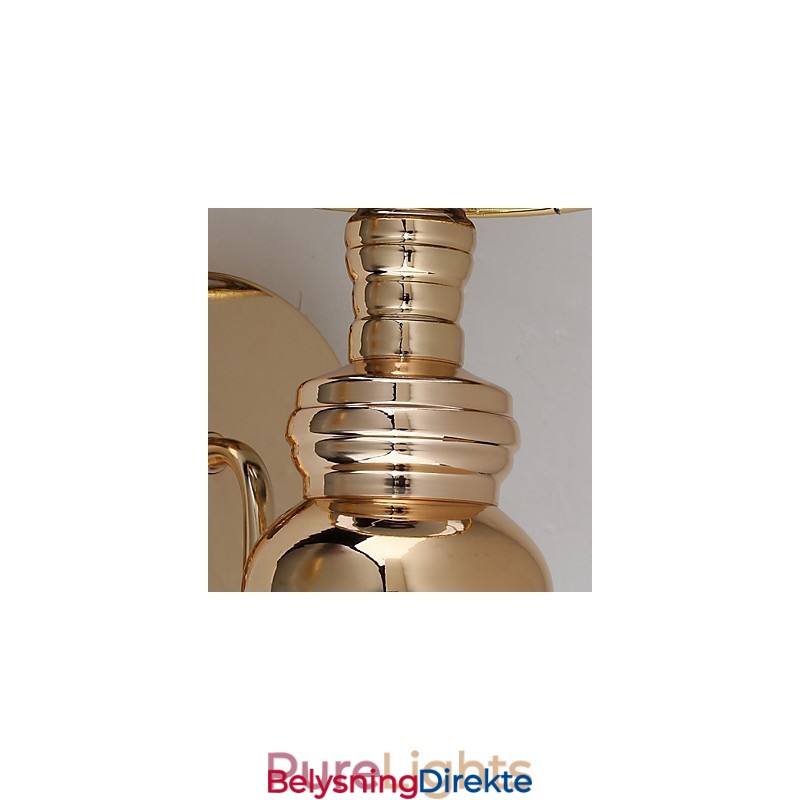 Vegglampetter Moderne Samtids Metall