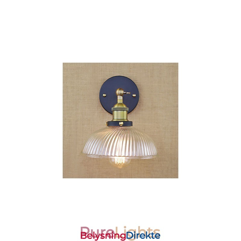 Amerikansk Landlig Retro Kreativ Personlighet Populær Dekorativ Glassvegglampe