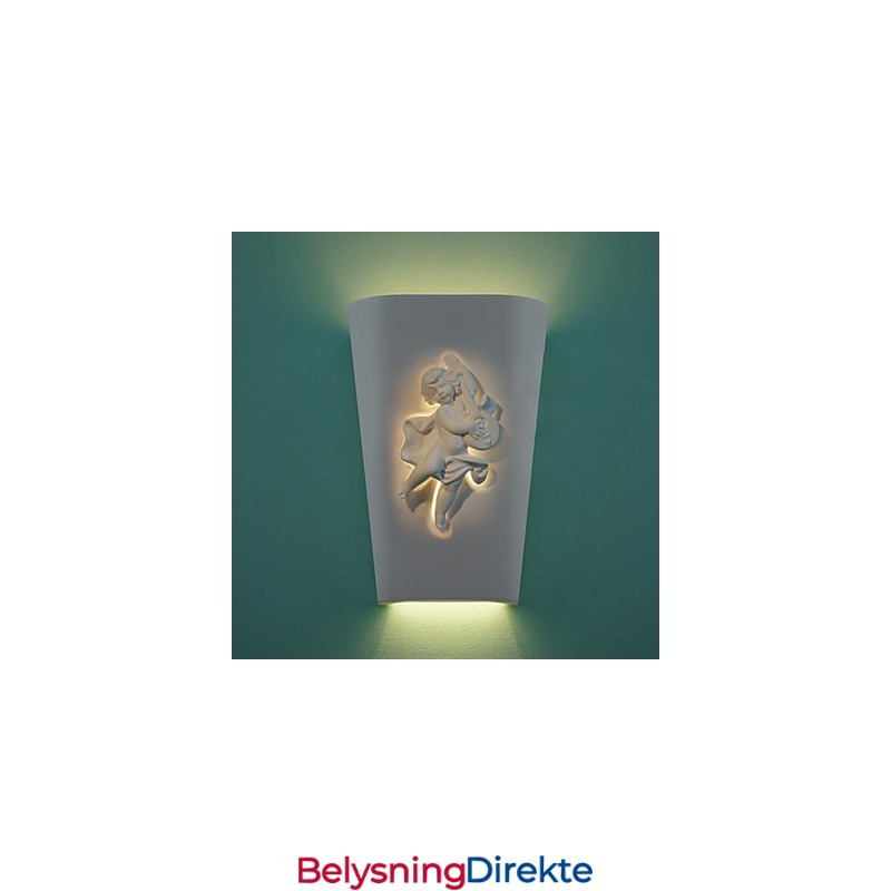 Kreativ Landlig Kreativ Middelhavsvegglampe Europeisk Stil Cupid-Vegglampe