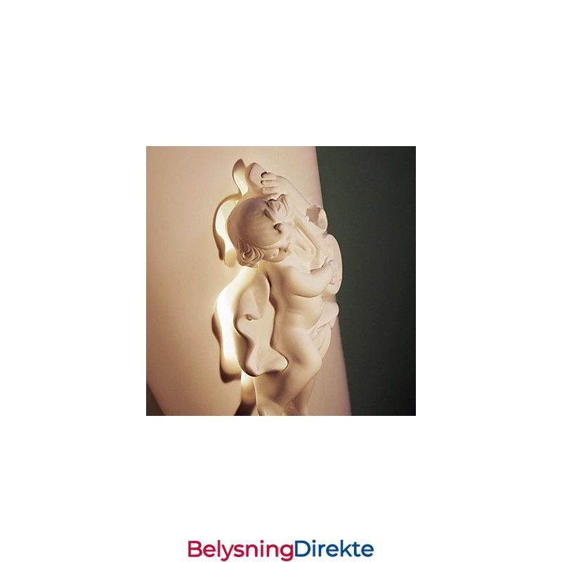 Kreativ Landlig Kreativ Middelhavsvegglampe Europeisk Stil Cupid-Vegglampe