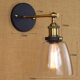 Nostalgisk Amerikansk Eksporthandel Av De Originale Modellene Landlig Industriell Og Dekorativ Vegglampe
