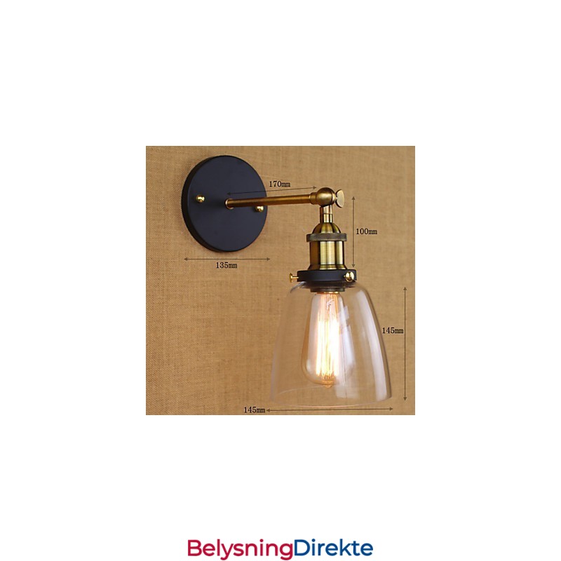 Nostalgisk Amerikansk Eksporthandel Av De Originale Modellene Landlig Industriell Og Dekorativ Vegglampe