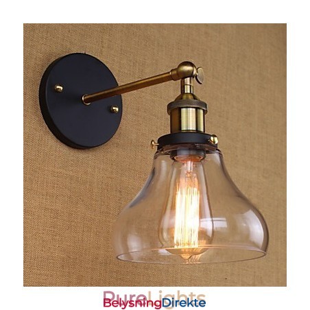 Industriell Nostalgisk Amerikansk Landlig Dekorativ Vegglampe