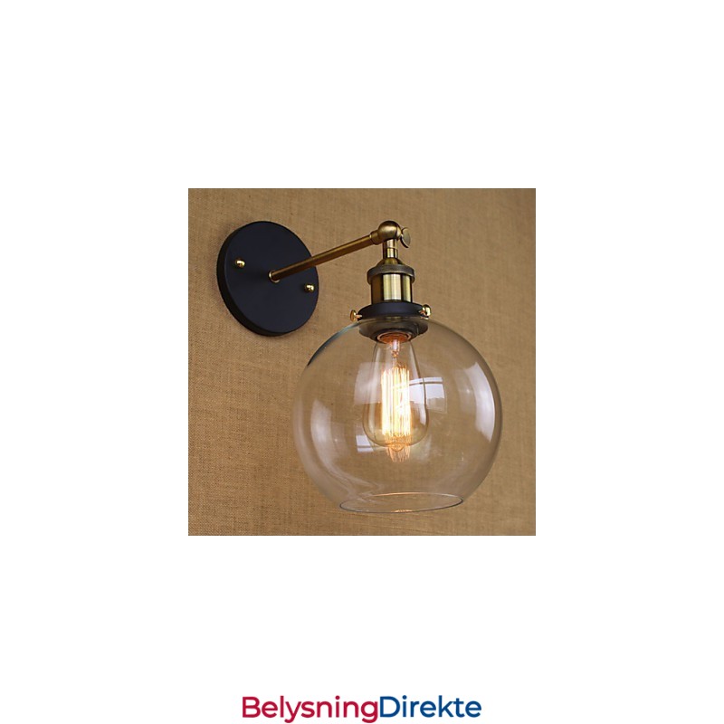 Rundt Skum Nostalgisk Amerikansk Eksportland For De Originale Modellene Av Industriell Dekorativ Vegglampe