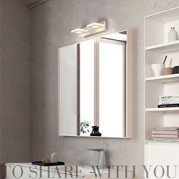 Baderomsbelysning Moderne Samtids Metall