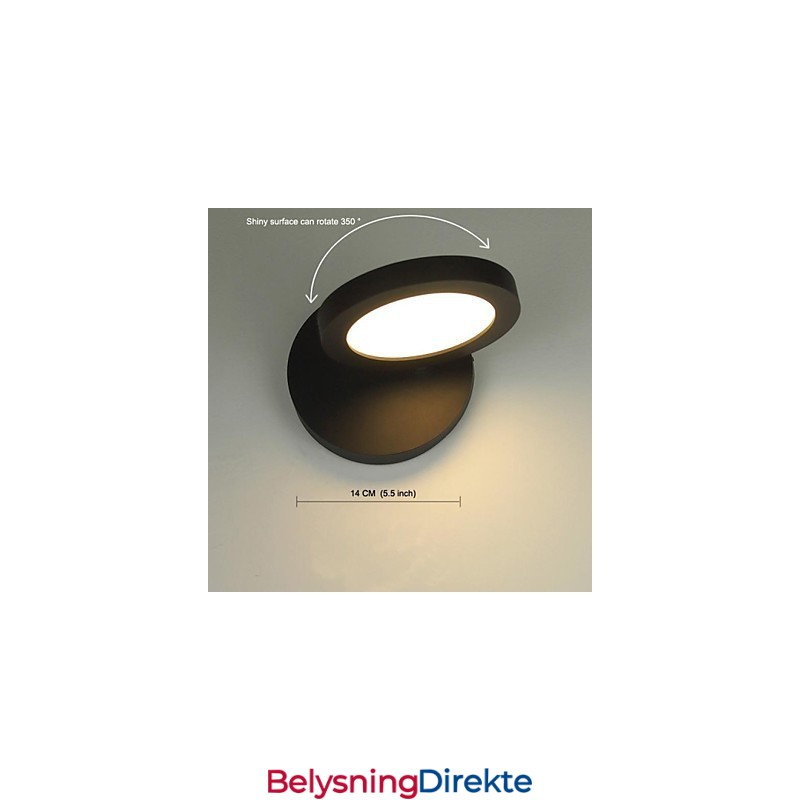 Vegglampetter Moderne Samtids Metall