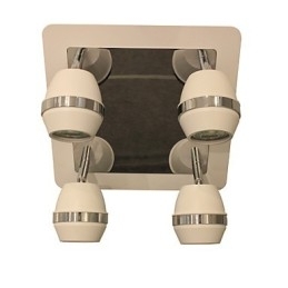 Moderne Sfæriske Kromvegglamper Baderomslamper Med 4 Lys