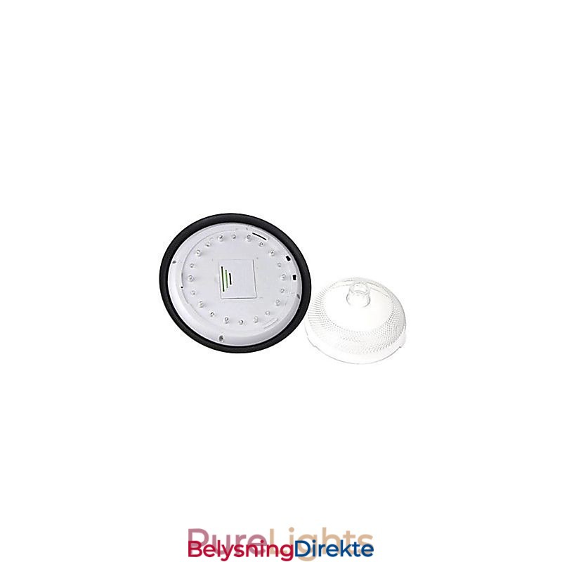 Plast Superklar Hvit Vegglampe