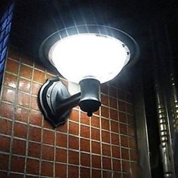 Plast Superklar Hvit Vegglampe