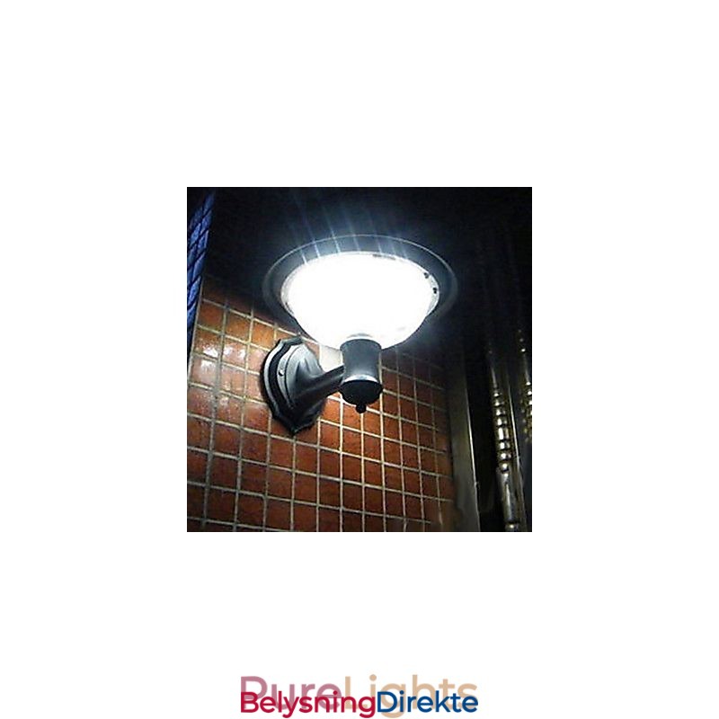 Plast Superklar Hvit Vegglampe