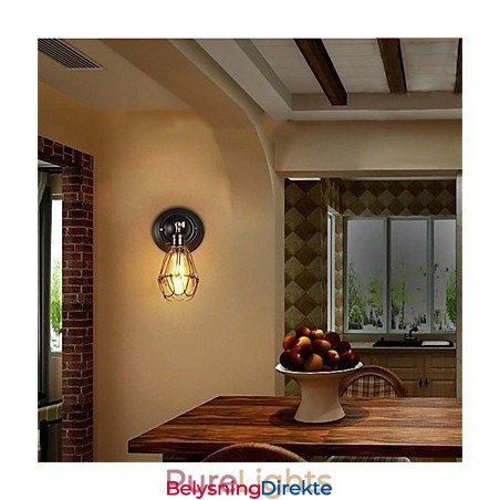 Full Av Personlighet Elegant Utseende Amerikansk Retro Burvegg