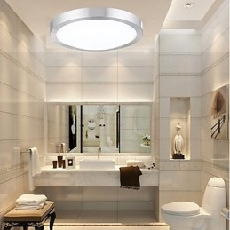 Innfelt Lys Rund Enkel Moderne Diameter 29 Cm