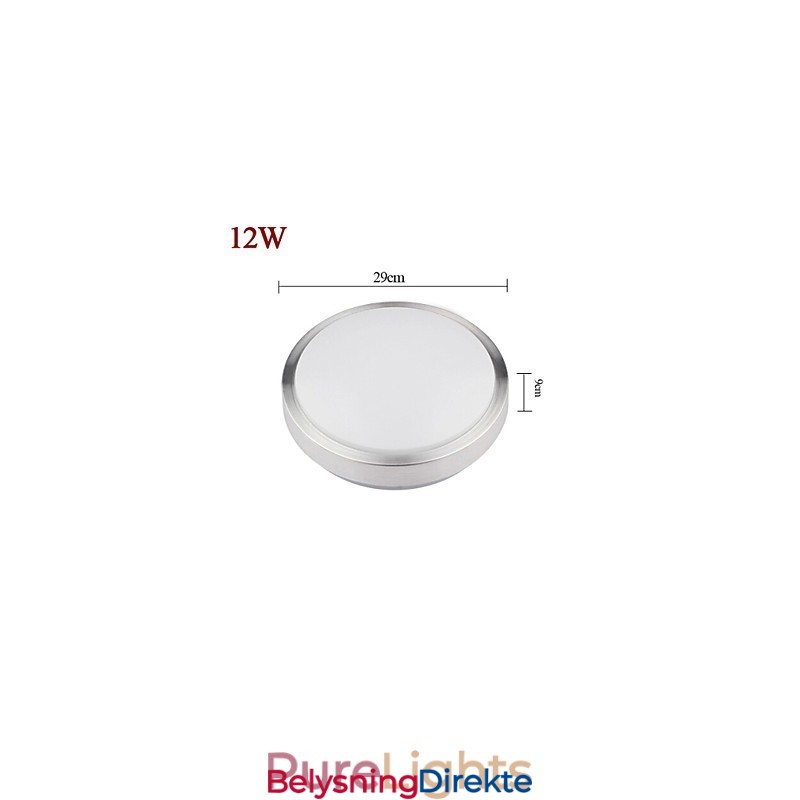 Innfelt Lys Rund Enkel Moderne Diameter 29 Cm