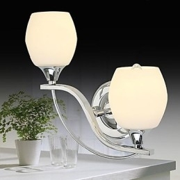 Vegglampetter Moderne Samtids Metall