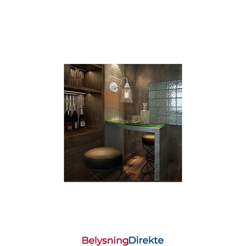 Vegglampe Tradisjonell Klassisk Metall E27