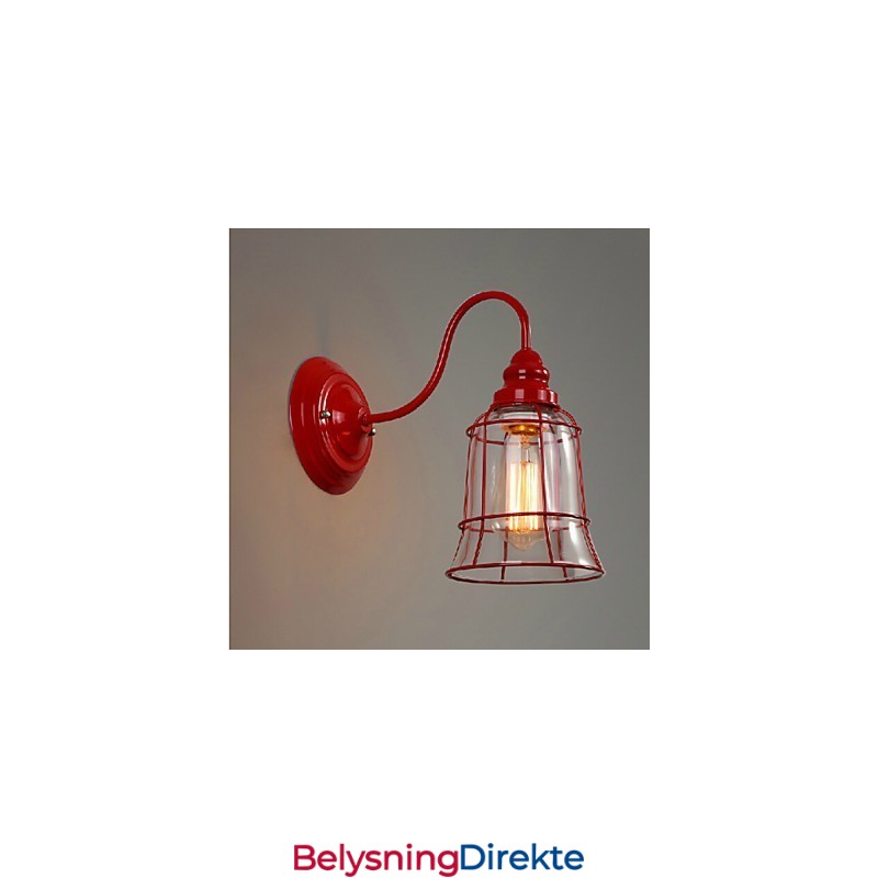 Vegglampe Tradisjonell Klassisk Metall E27