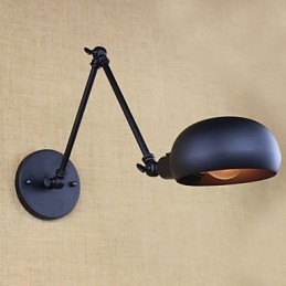 Det Er Den Lange Armen Til Den Doble Bryteren Minimalistisk Europeisk Personlig Retro Mote Stil Belysning Jernvegg