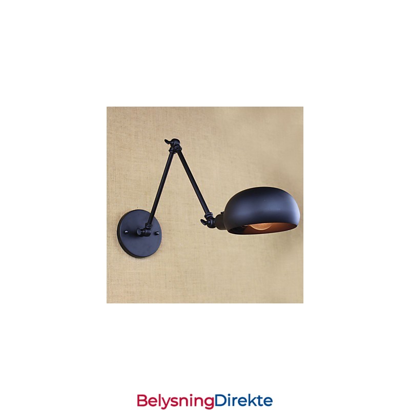 Det Er Den Lange Armen Til Den Doble Bryteren Minimalistisk Europeisk Personlig Retro Mote Stil Belysning Jernvegg