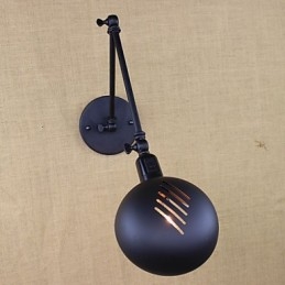 Det Er Den Lange Armen Til Den Doble Bryteren Minimalistisk Europeisk Personlig Retro Mote Stil Belysning Jernvegg