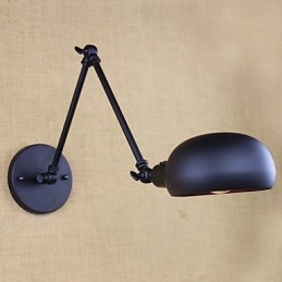 Det Er Den Lange Armen Til Den Doble Bryteren Minimalistisk Europeisk Personlig Retro Mote Stil Belysning Jernvegg