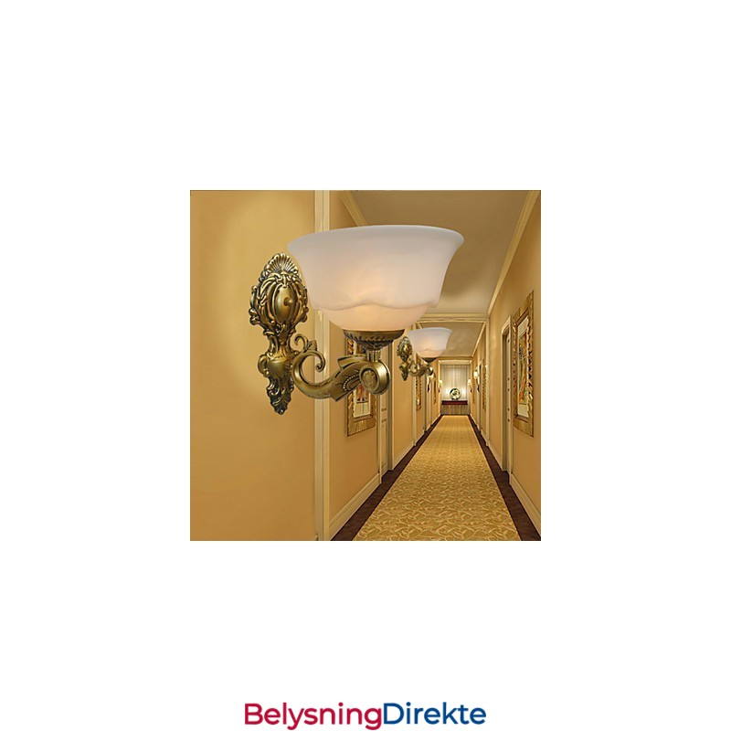 Vegglampetter Moderne Samtids Metall