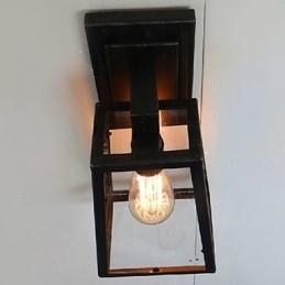 Kreativ Type Som Gjenoppretter Gamle Måter Er En Kontraktert Soveromsvegglampe Med Lys