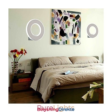 Vegglampetter Moderne Samtids Metall