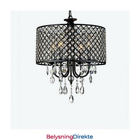 Tradisjonell Klassisk Krystallkrone I Metall