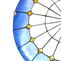 Middelhavsstil Varm Taklampe Lampe 40 Cm Lysarmaturdiameter