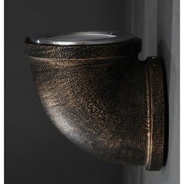 Vegglampetter I Landlig Metall