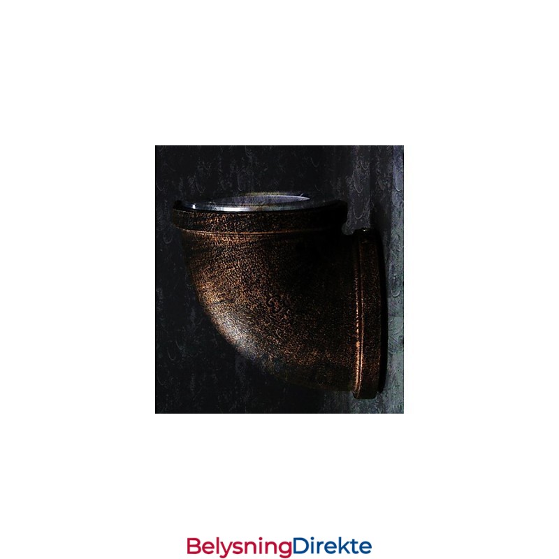 Vegglampetter I Landlig Metall