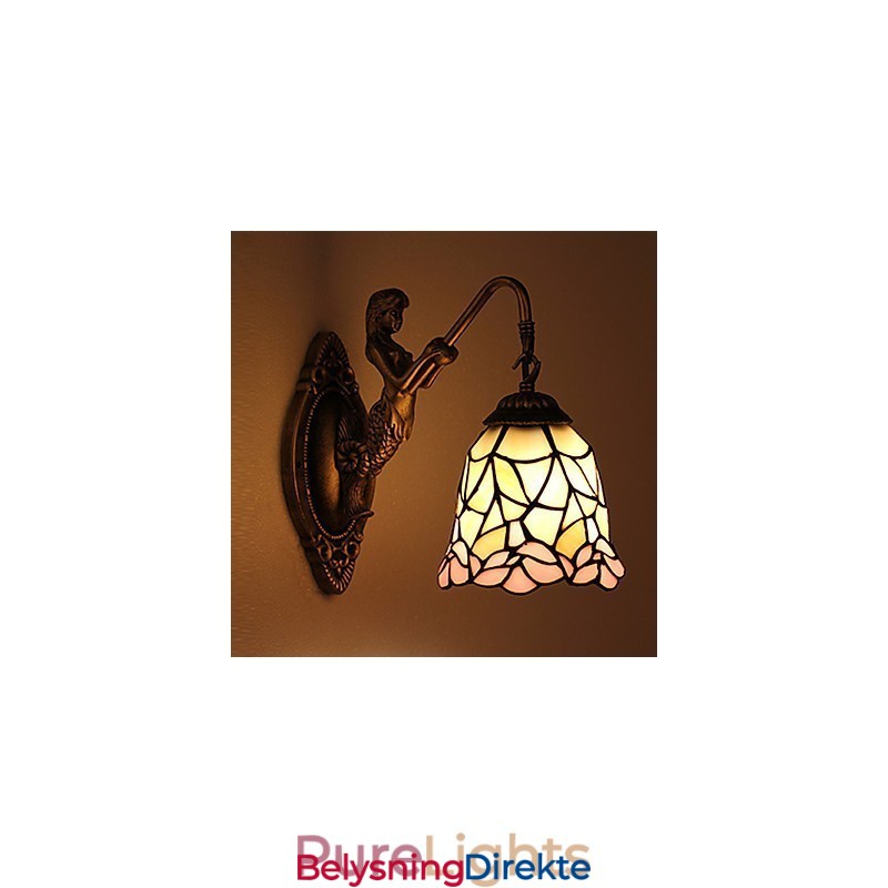 Europeisk Kontraktsfestet Landlig Kreativ Smijernsvegglampe