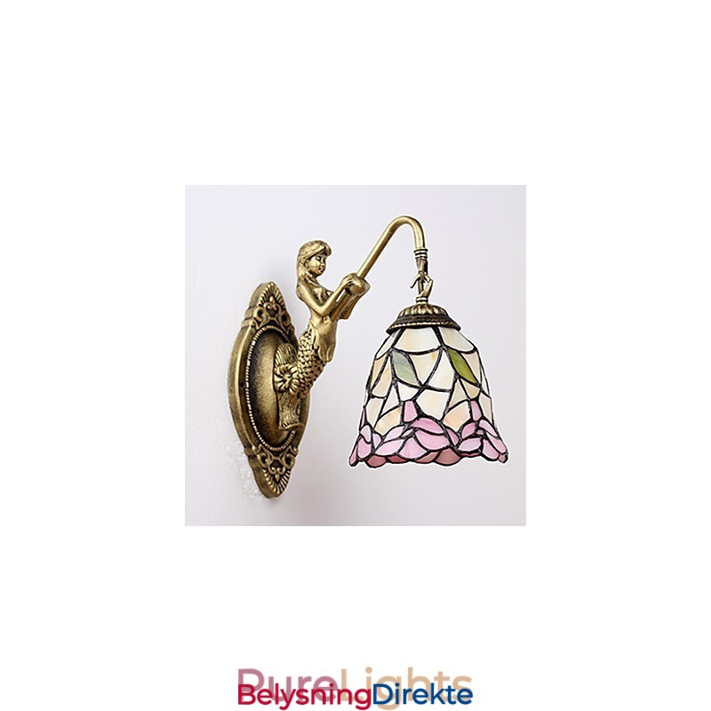 Europeisk Kontraktsfestet Landlig Kreativ Smijernsvegglampe