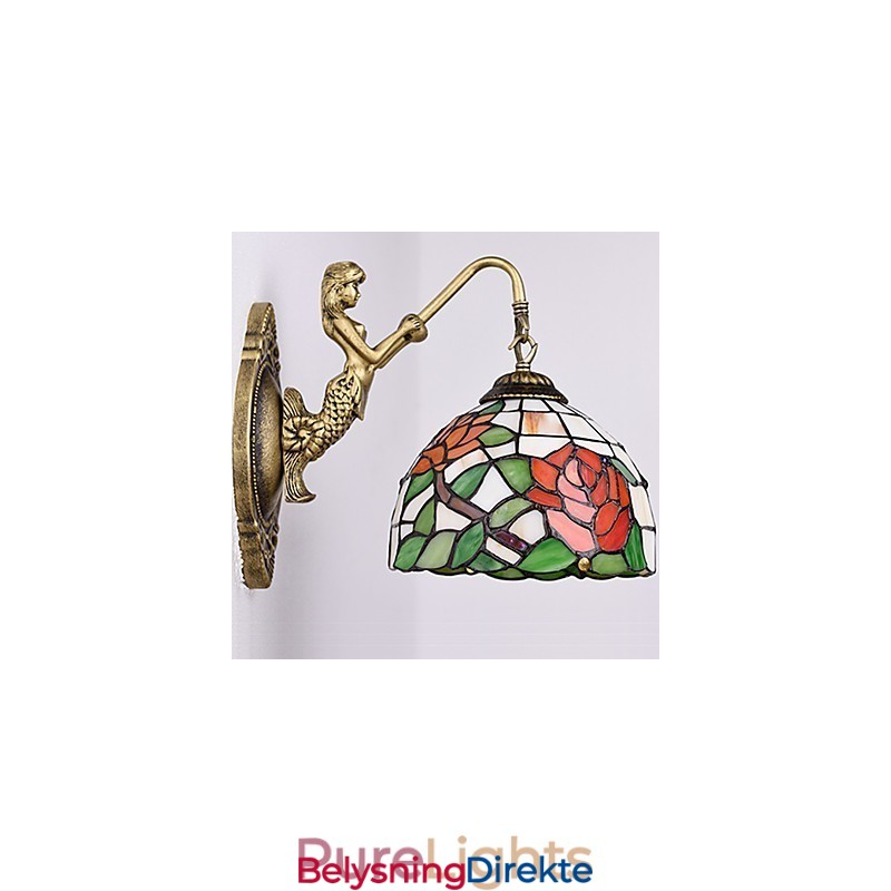 Europeisk Kontraktsfestet Landlig Kreativ Smijernsvegglampe