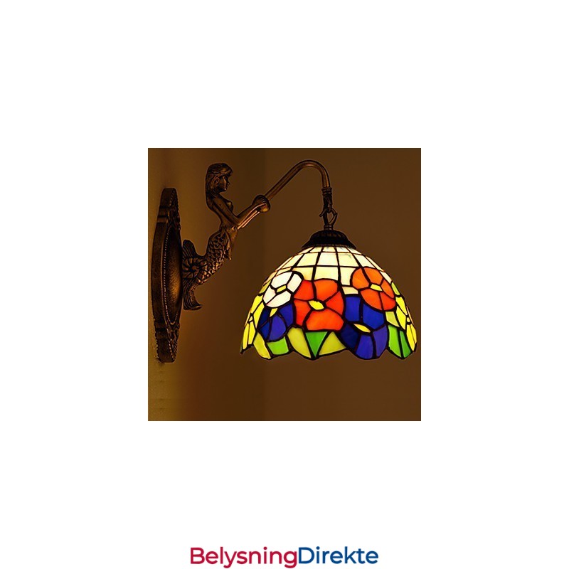 Europeisk Kontraktsfestet Landlig Kreativ Smijernsvegglampe