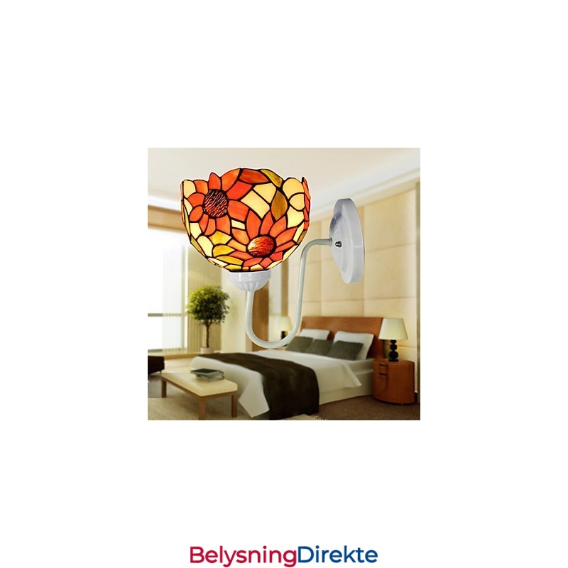 Solsikke Klassisk Luksus Villa Klubbhus Vegglampe Dekorasjon Kunstlys